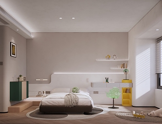 Modern Children's Room 3d model