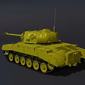 The M26 Pershing Tank 3d model