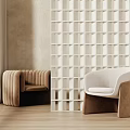 Single sofa 3d model