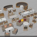 Versatile Stylish Table And Chair Sets With Sofa Seats For Modern Living Dining Areas