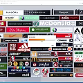 Diverse Brand Logos Collection Featuring Various Famous Companies Logos