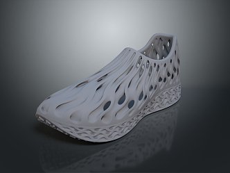 Slippers Sandals Beach Shoes Bubble Shoes Cave Shoes Realistic 3d model