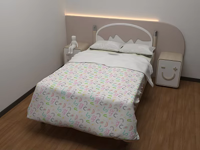 Children's bed 3d model Children's bed 3d model