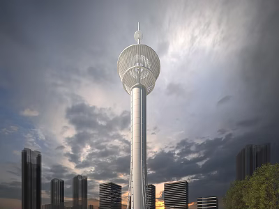 Modern Tower 3d model