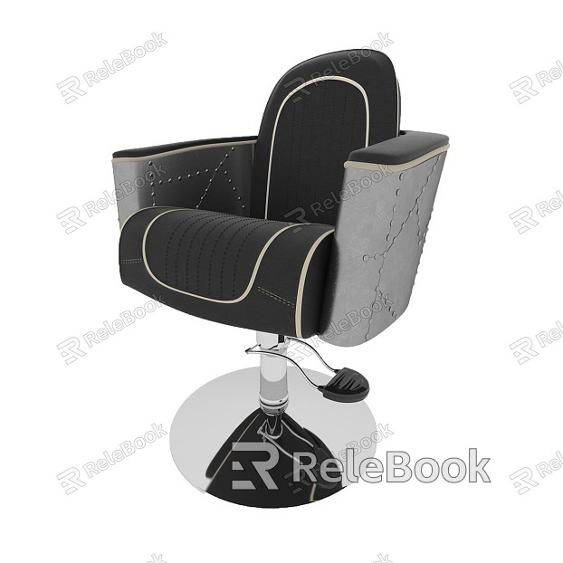 Modern Barber Chair model