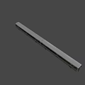 High-speed rail 3d model