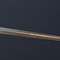 Ancient Sword Cold Weapon Warring States Long Sword Bronze Sword Weapon Ancient Weapon 3d model