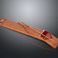 Traditional Handcrafted Guzheng Musical Instrument With Wooden Body And Strings