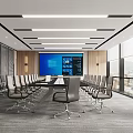 Conference Room 3d model