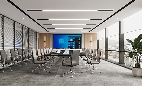 Conference Room 3d model