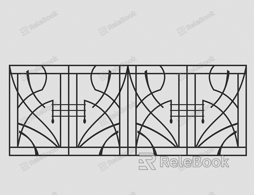 Fence Railing model