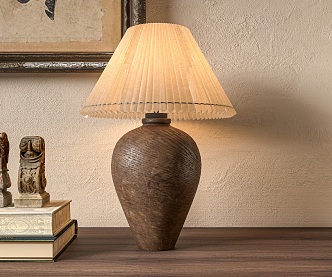 Wind Table Lamp 3d model