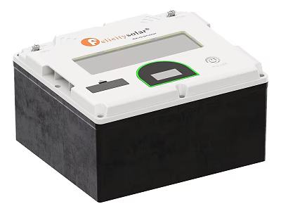 Platypus Smart Industrial Control Device With White Black Casing And Digital 3d model