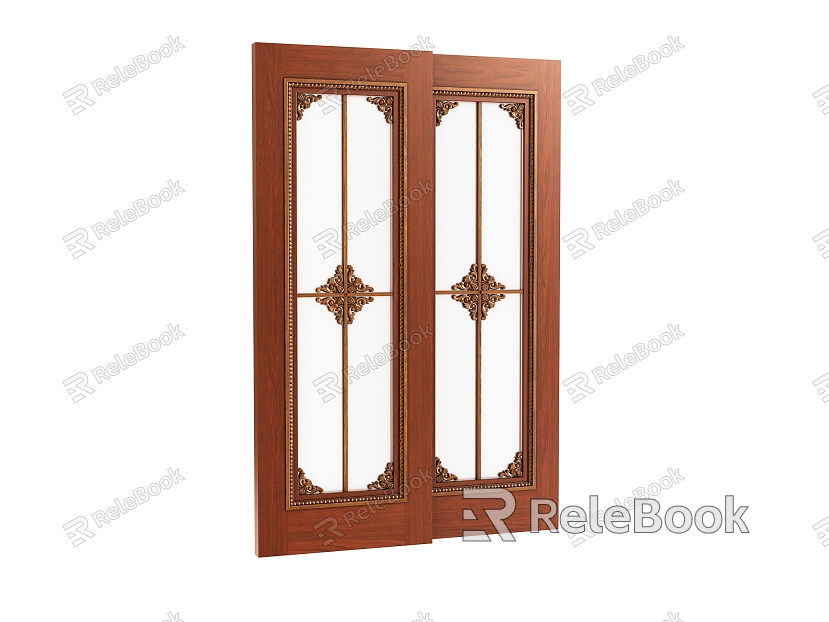 American classical sliding door model