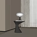 Side corner lamp 3d model