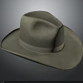Stylish Gray Wide Brimmed Hat With Light Colored Band For Daily Casual Use