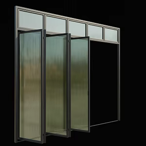 Folding door 3d model