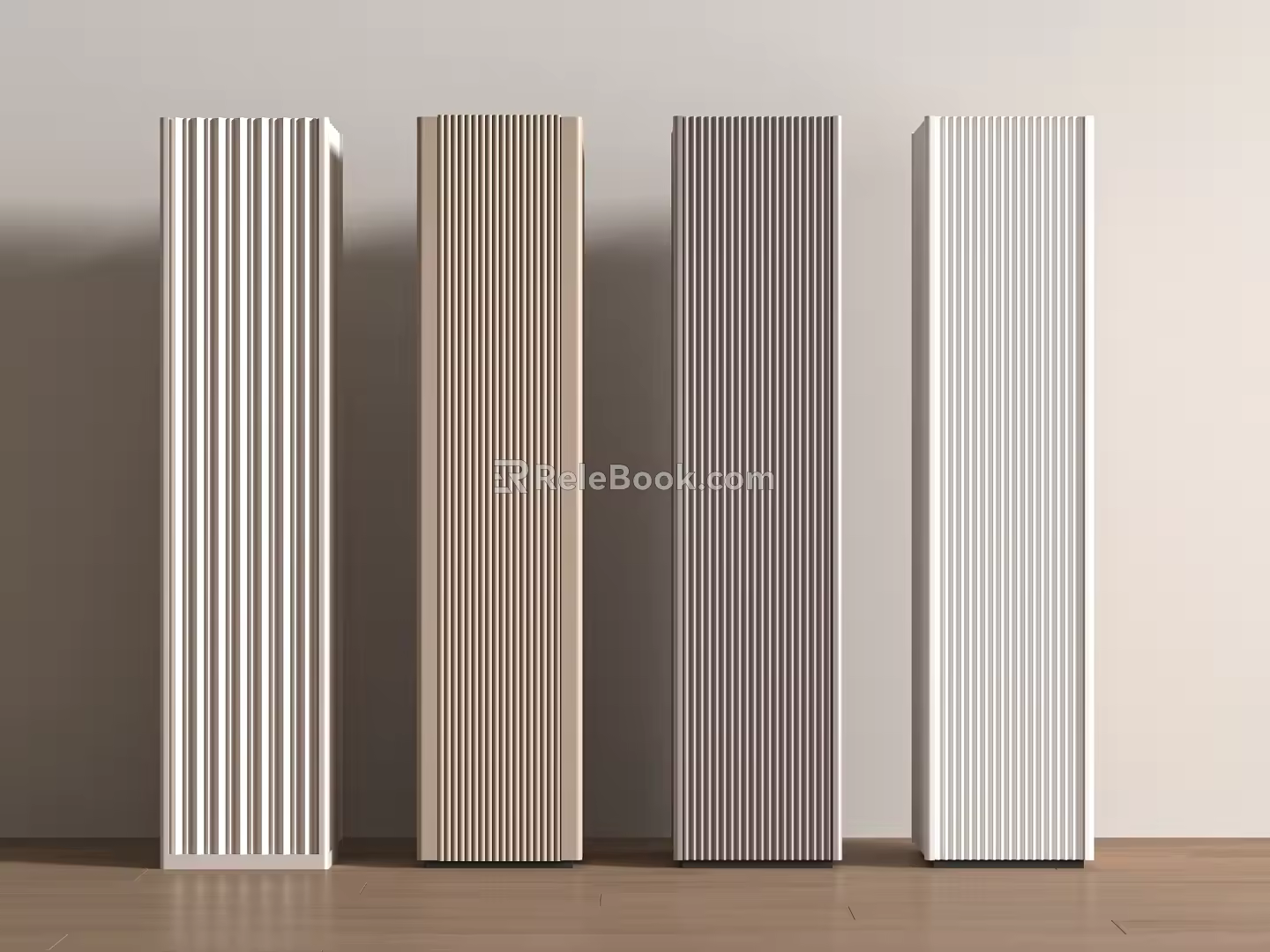 Modern Column Square Column 3d model