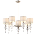 2554 7P Chandelier Light Fixture Face Chandelier Classic Chandelier Favorite Favorite Chandelier 3d model