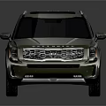 Sleek Modern Silver SUV With Exterior Design Black Wheels And Roof Rack