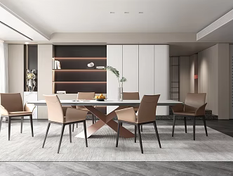 Modern Restaurant 3d model