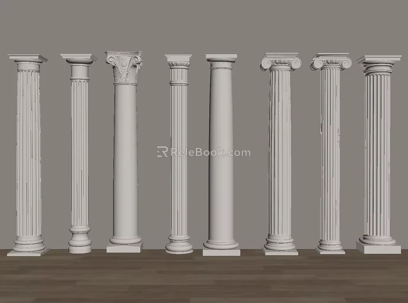 Roman Column 3d model