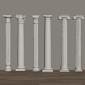 Roman Column 3d model