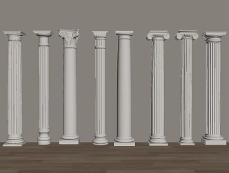 Roman Column 3d model
