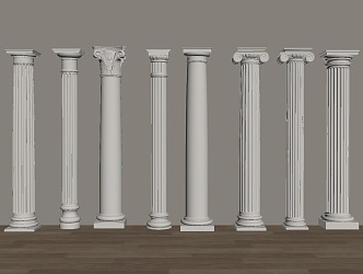 Roman Column 3d model