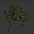 Arbor Tree With Shiny Crystal Branches And Unique Root Structure 3d model