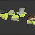 Various Stylish Hats With Different Colors And Decorative Details For Daily Use