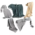 Stylish Bed Runners In Multiple Colors With Fringe Design For Elegant Bedroom Decor