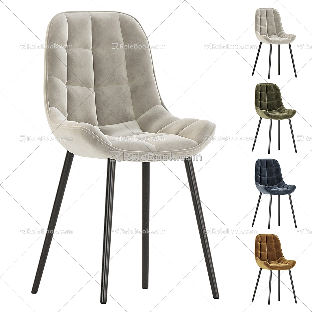 single chair 3d model