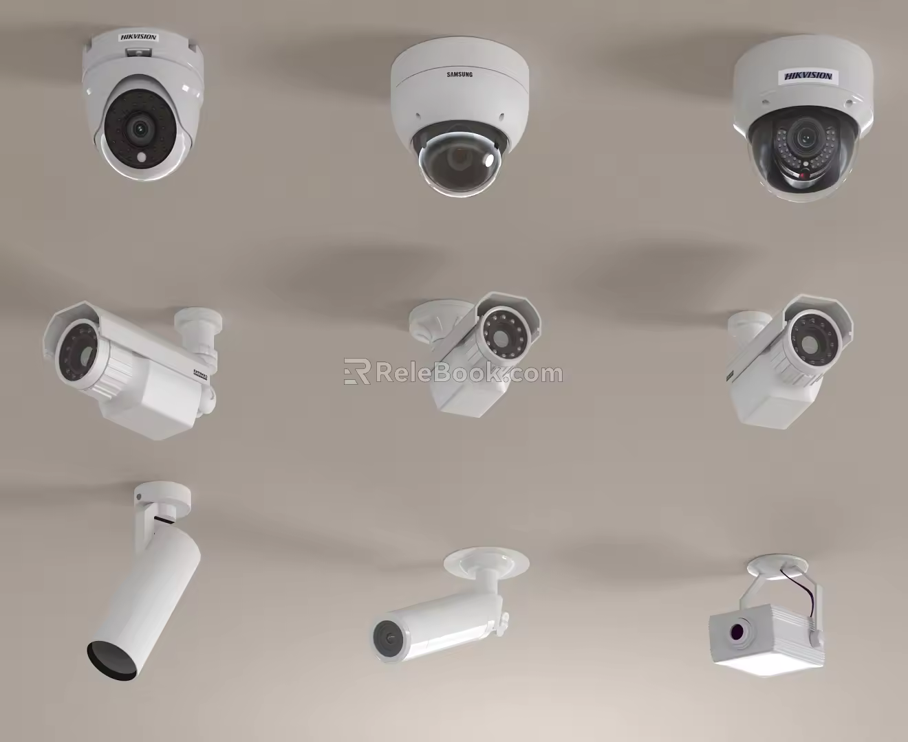 Modern camera 3d model