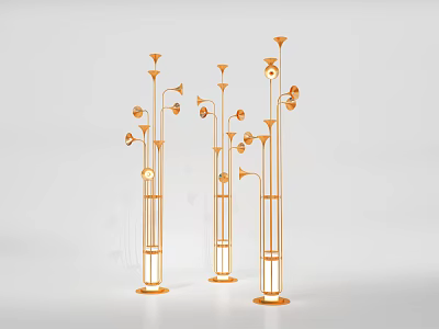 Floor lamp Art lamp Table lamp Horn lamp 3d model Floor lamp Art lamp Table lamp Horn lamp 3d model