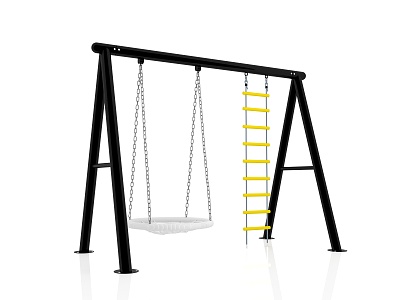 Swing Outdoor Swing Venue Swing Children Swing Rack 3d model