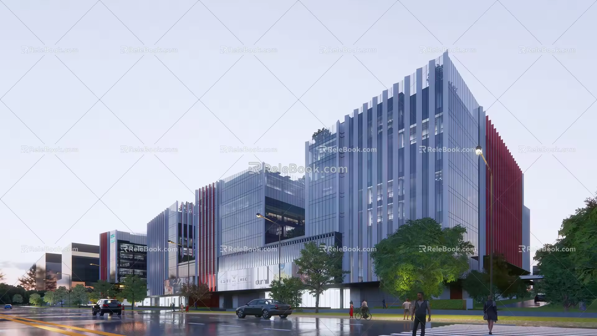 Style complex 3d model