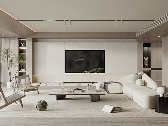 The Silent Living Room 3d model