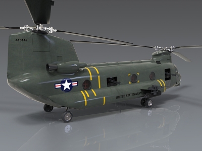 CH47 transport aircraft Chinook helicopter twin-propeller transport aircraft U.S. military transport aircraft transport helicopter model