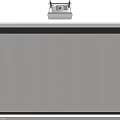 Projection Monitoring System with Projection Screen and Real Time Video