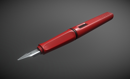 pen cartoon pen signature pen 3d model