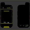 Sonim Rugged Mobile Phones With Two Units Black And Yellow Textured Back Design