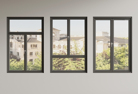 To open the window 3d model