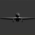 Detailed Silver Cosmic Aerospace Model Showcasing Vintage Aviation Design Structure