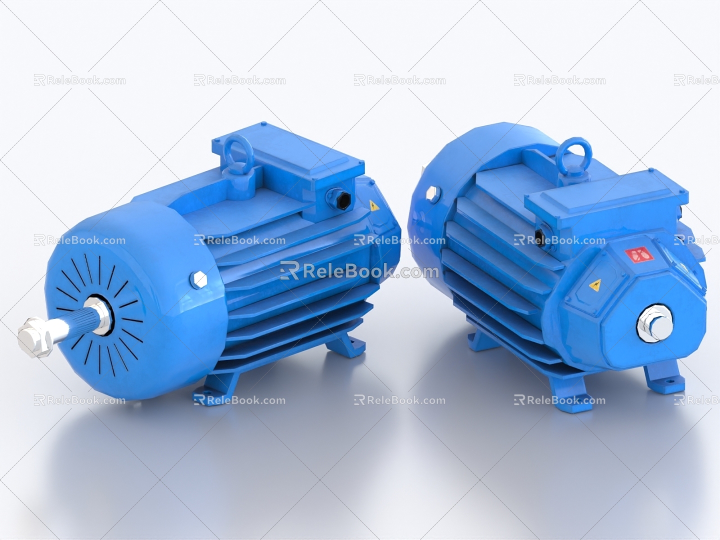 Motor motor power system industrial equipment water pump water pump hydraulic pump air pump 3d model