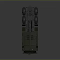 Olive Green Military Heavy Duty Truck With Multi Wheel Design For Transport