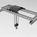 Industrial Lifting Equipment With Metal Frame Sliding Rail And Hoist Hook