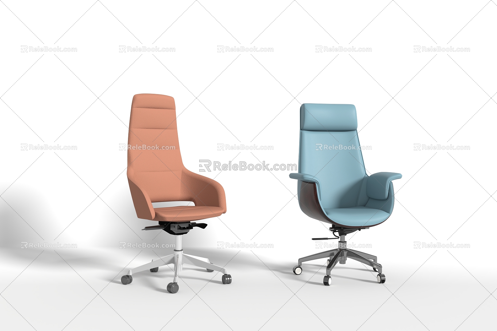 Office chair boss chair chair 3d model 3d model