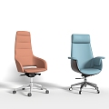 Office chair boss chair chair 3d model 3d model