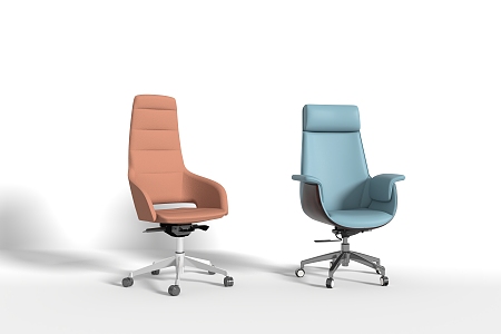 Office chair boss chair 3d model 3d model